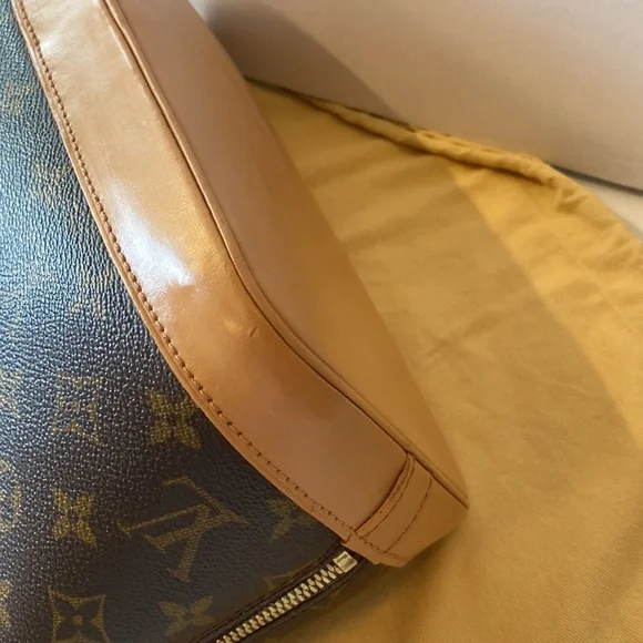 SOLD Authentic Louis Vuitton Alma Monogram pm Tote/ Shoulder bag - Picture 10 of 17